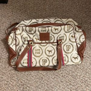 VINTAGE PINK Overnight Bag